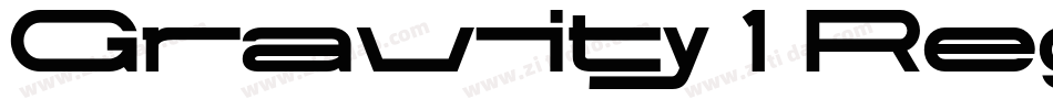 Gravity 1 Regular字体转换